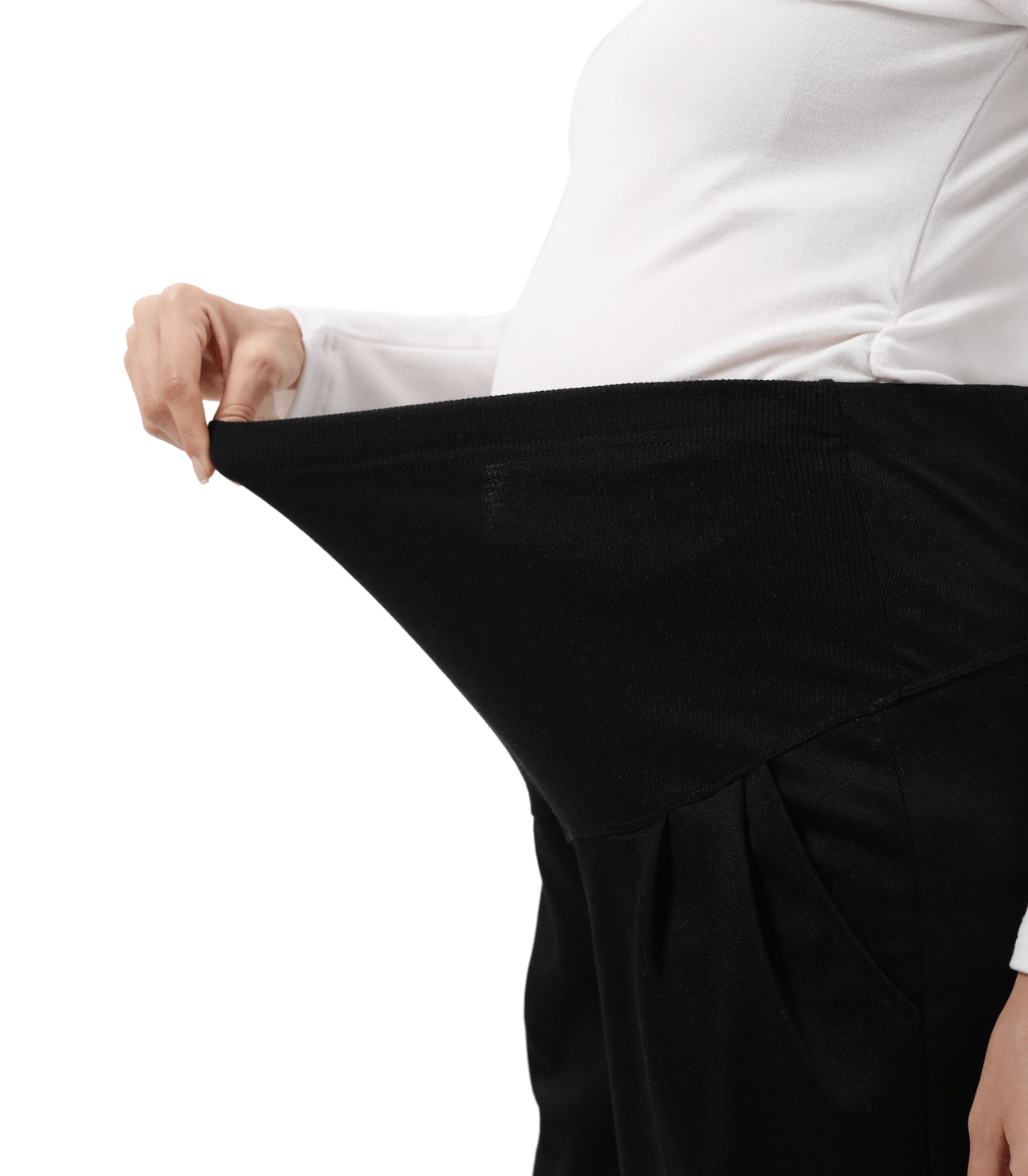 Alina Mae Maternity - Wholesale Pants - Maternity - Maternity Wide Leg Pant Wear to Work Office Pants9