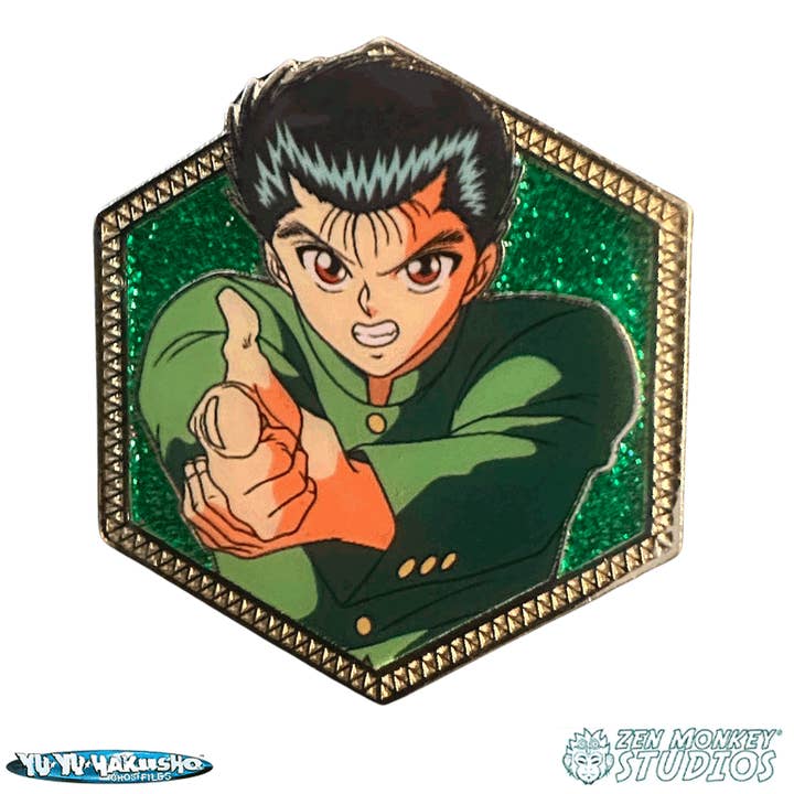 Golden Series 2: Yusuke Urameshi - Yu Yu Hakusho Pin for wholesale by Zen Monkey Studios