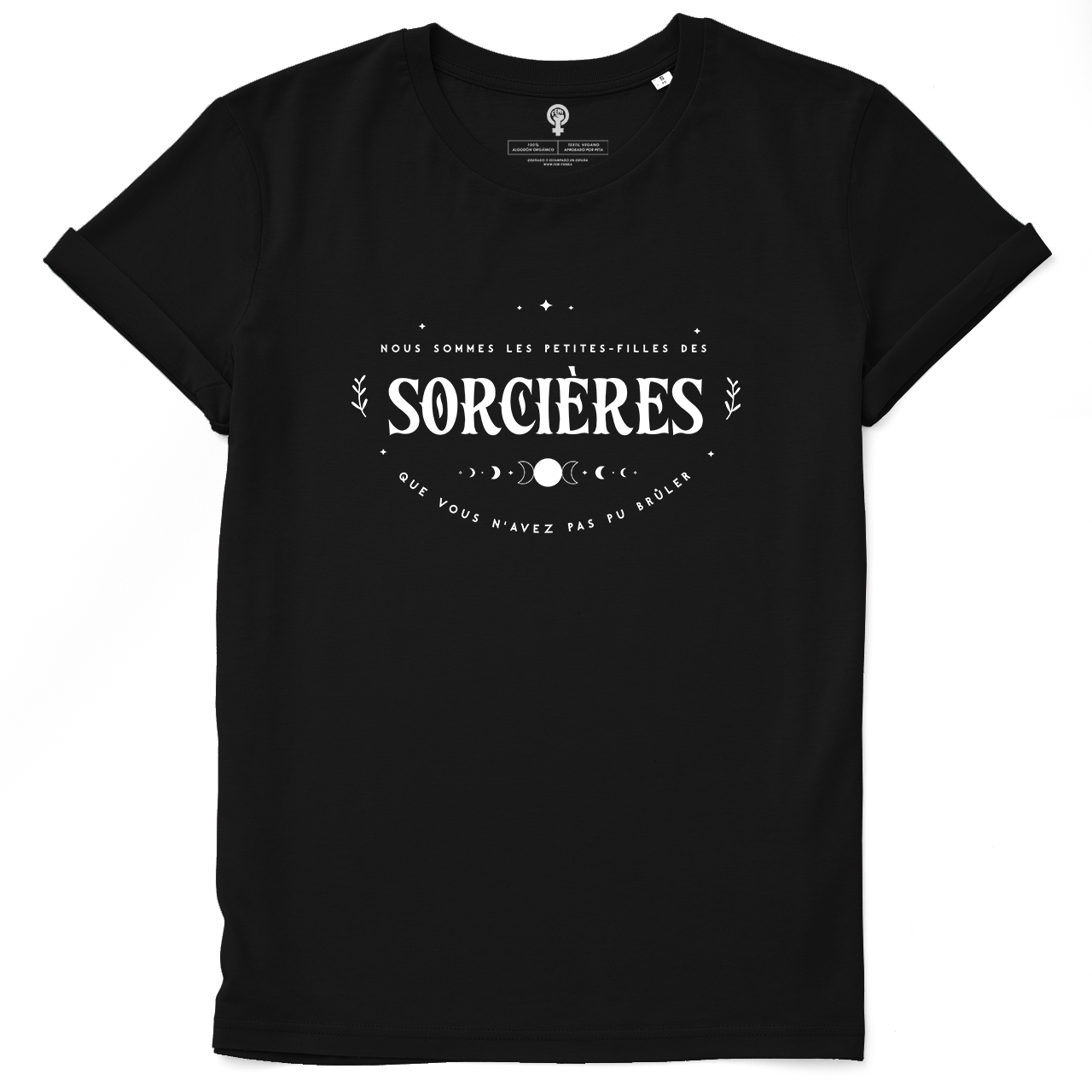 Black Nous sommes les petites-filles des sorcieres 🌙💜 for wholesale on Faire1