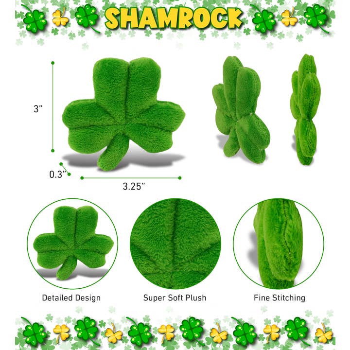 Cota Global – wholesale Stuffed/plush toy – Kids & baby – Plush - Small Shamrock