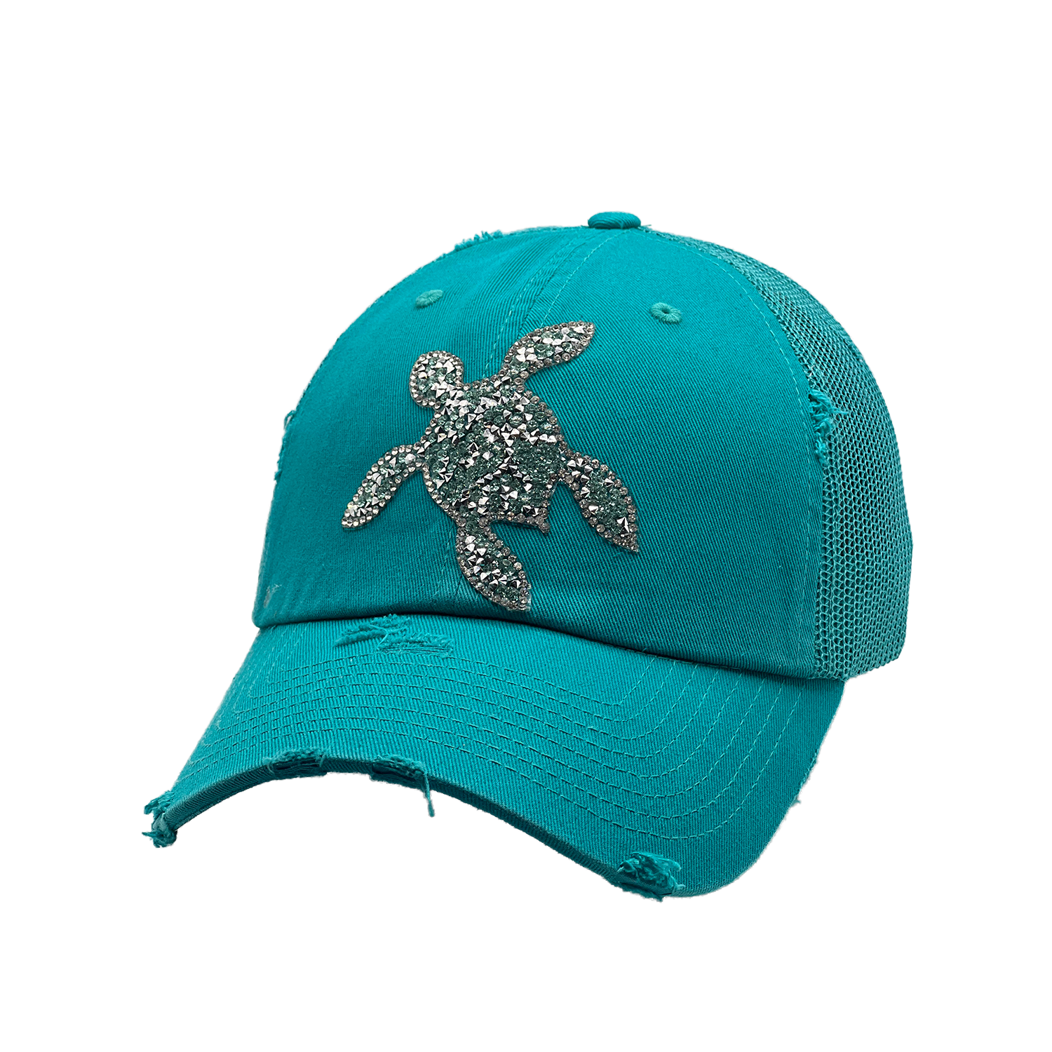 The Alabama Girl - Wholesale Baseball Cap - Women's - CRYSTALLIZED TURTLE HAT2