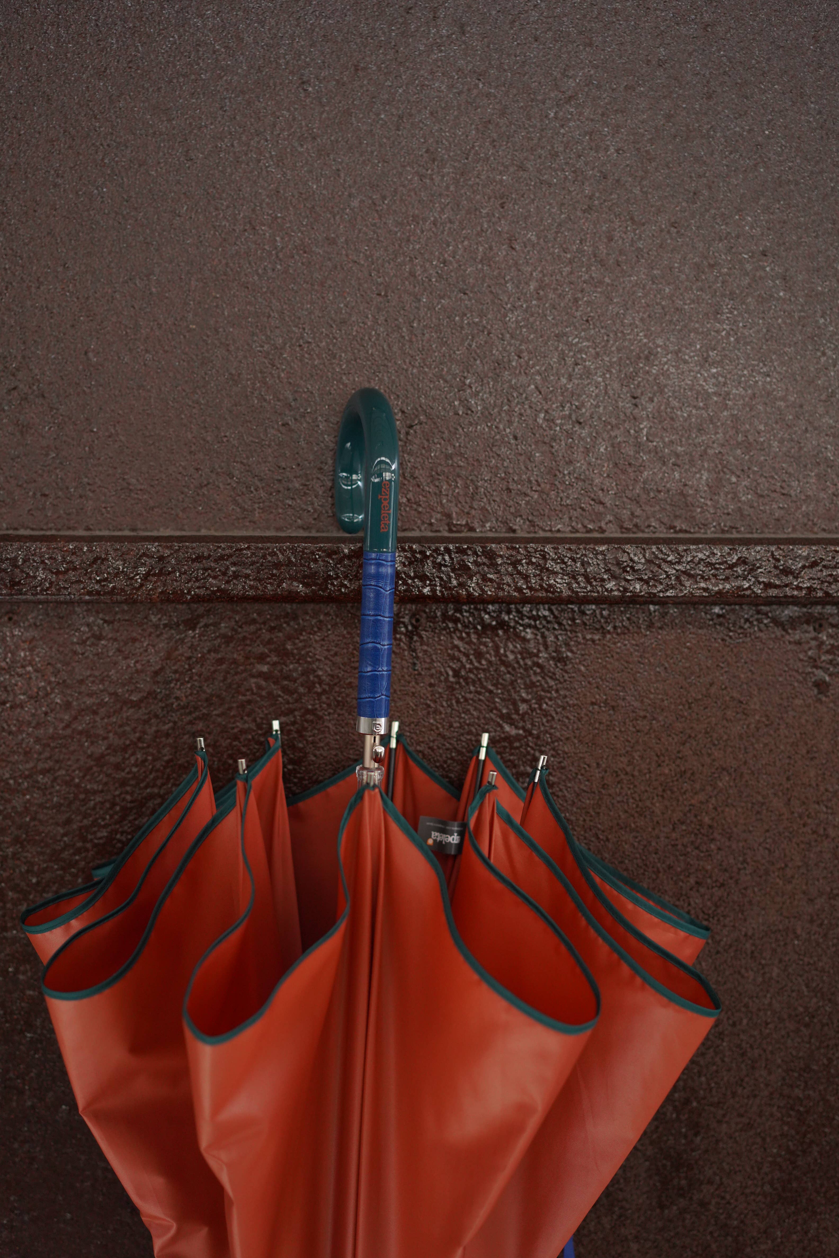 Ezpeleta – Engroshandel Paraply - Dame – EZPELETA Glat Auto Paraply med designdetaljer3