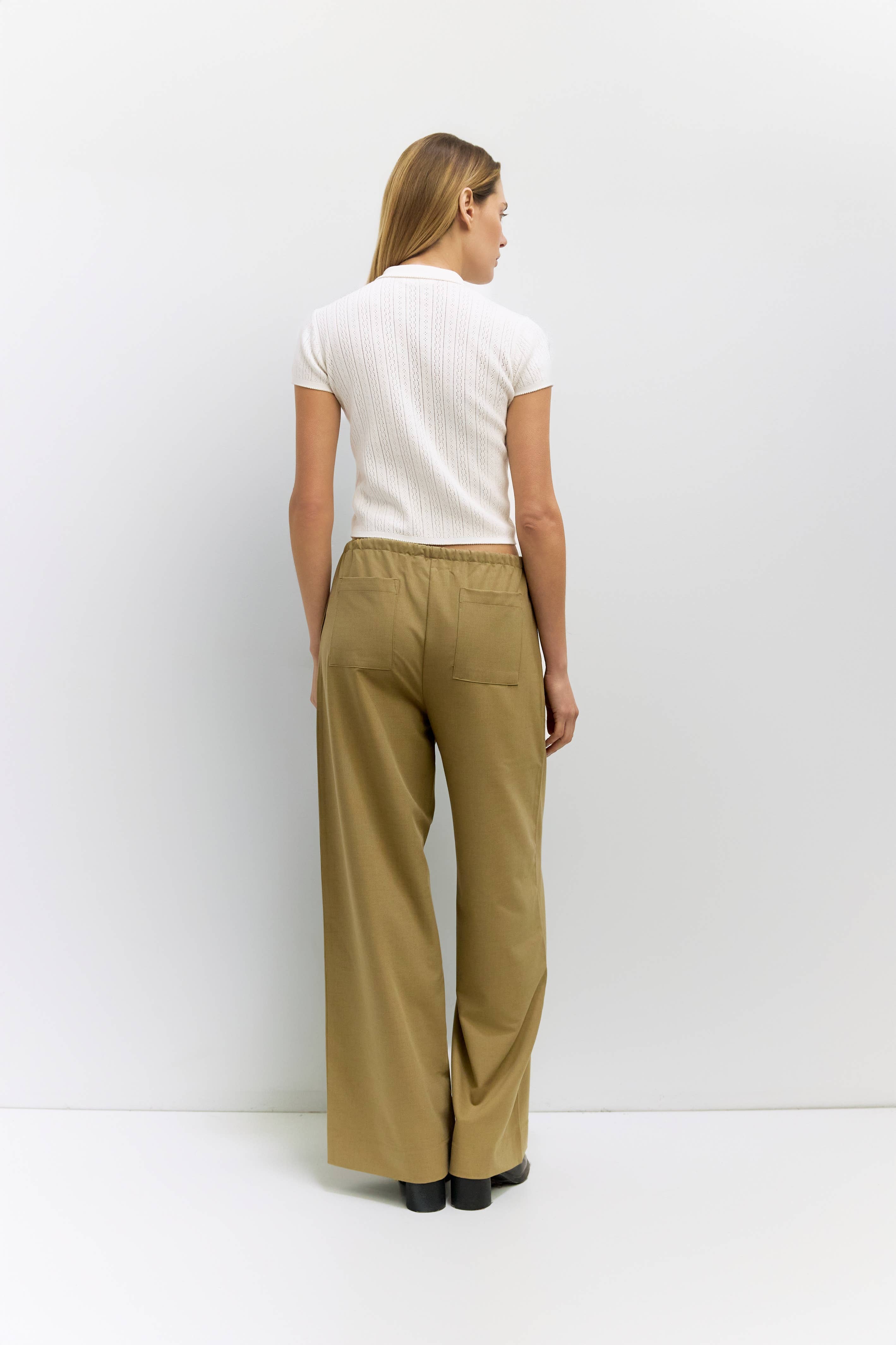 MOD REF - Wholesale Pants - Women's - The Vera Pants | Drawstring Wide Leg Pants1