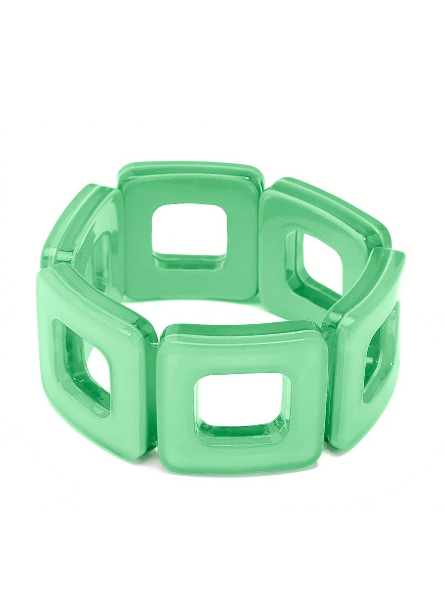 ZENZII Jewelry - Wholesale Bangle Bracelet - Resin Block Bracelet23