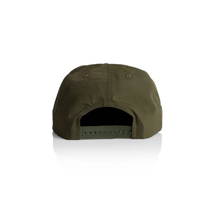 Endless August Supply Co. - Wholesale Flat Brim Cap - Unisex - Custom Script City Nylon Hat | Customizable Hat | Name Drop