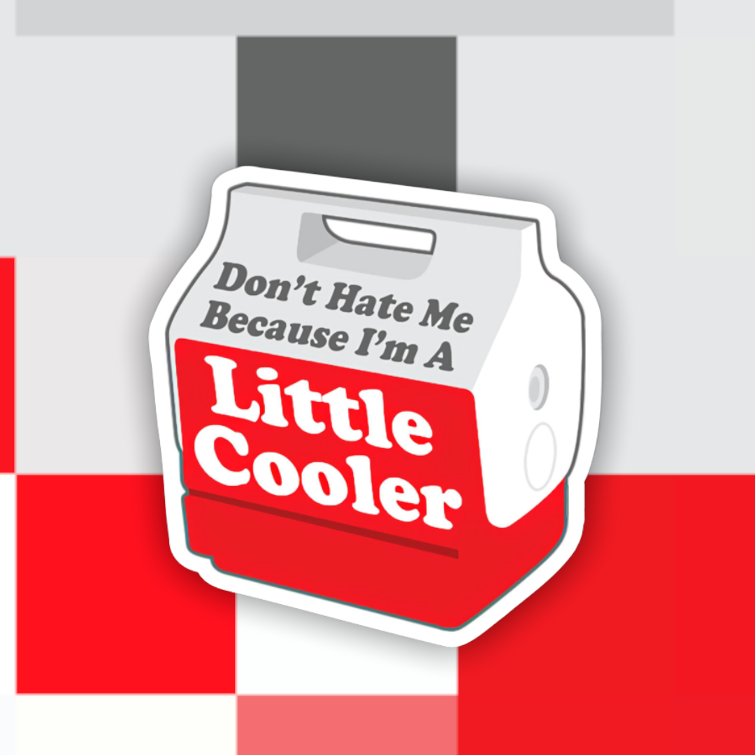 Ace the Pitmatian Co - Wholesale Sticker - Don’t Hate Me Because I’m a Little Cooler Sticker4