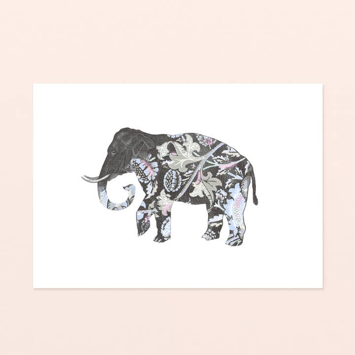 Elephant - Impression murale pour la vente par Josie Shenoy Illustration