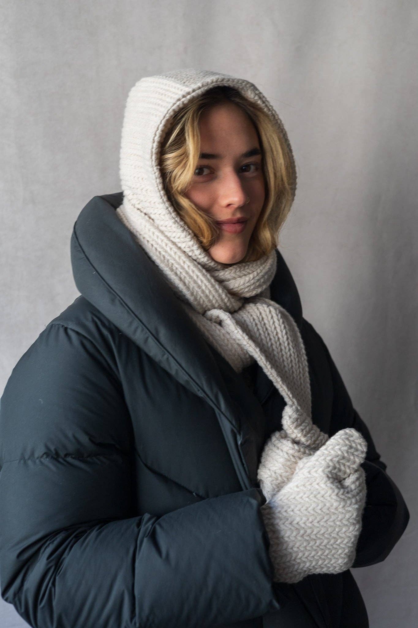 Gibou - Wholesale Balaclava - Women's - Capuche foulard écossaise5