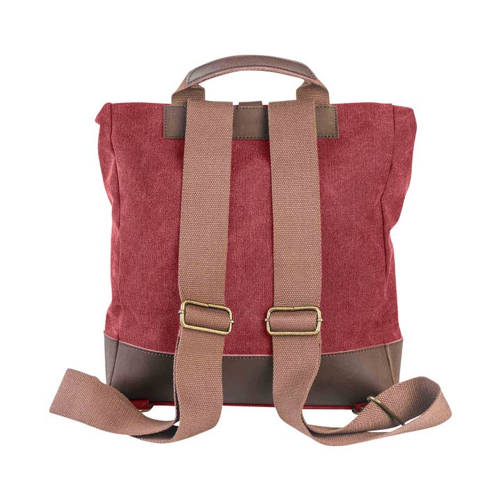 ZEDE PARIS - Vente Sac à dos – unisexe - ECOLE MILITAIRE - Sac à dos en toile et cuir30