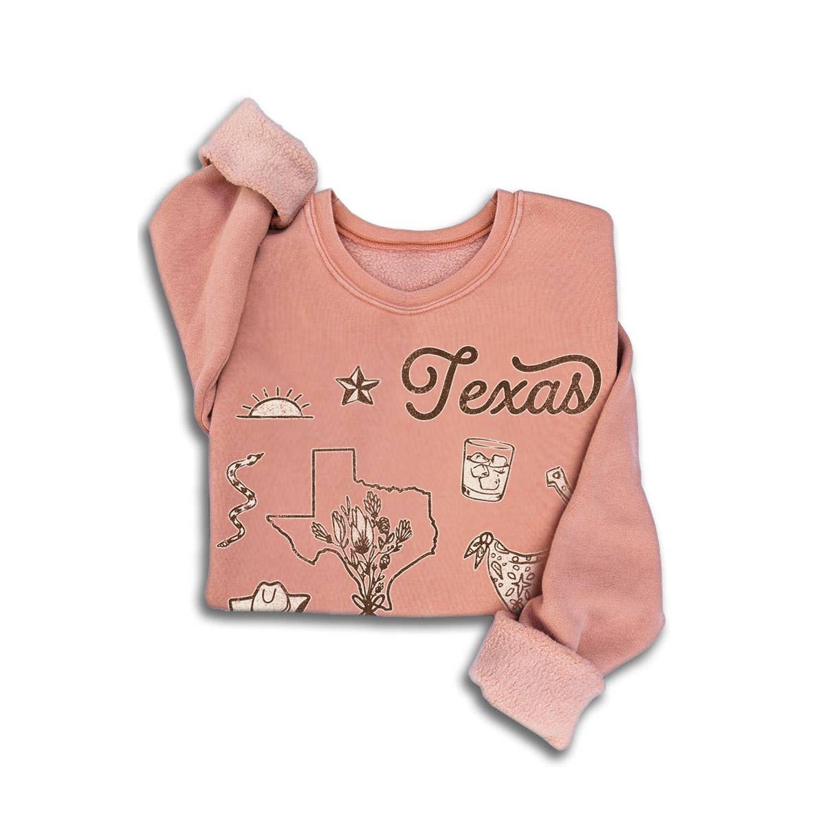 HRTandLUV - Vente Sweat-shirt – femme - SWEATSHIRTS MINÉRAUX TEXAS YALL