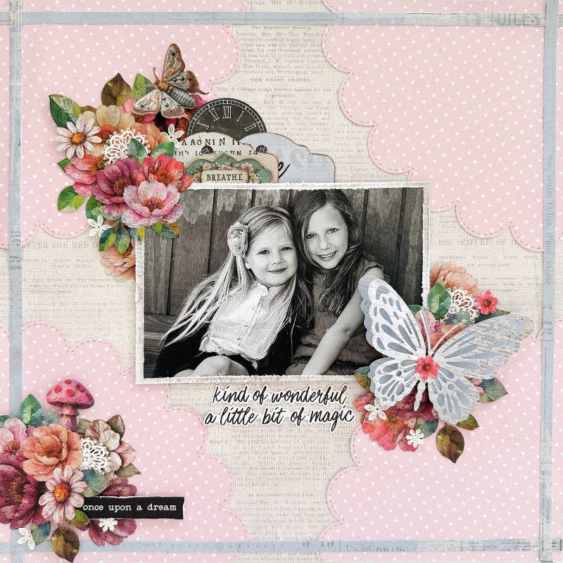 Uniquely Creative - Wholesale Craft Supplies - Daydreams Scalloped Decorative Base Layer1