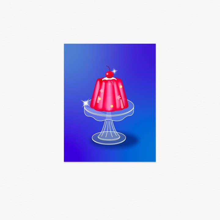 Have A Nice Day - Wholesale Art Print - Sweet Jello 3inx4in Mini Print
