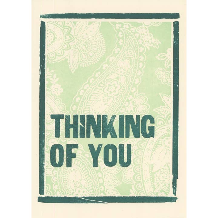 Carte Penser De You pour la vente par Hatch Show Print