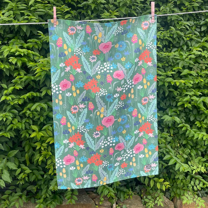 Wildflower viskestykke for engroshandel hos martha and hepsie ltd