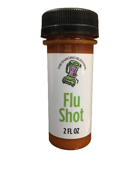 Influenza-skud for engroshandel hos The Dancing Blender Smoothie Co.