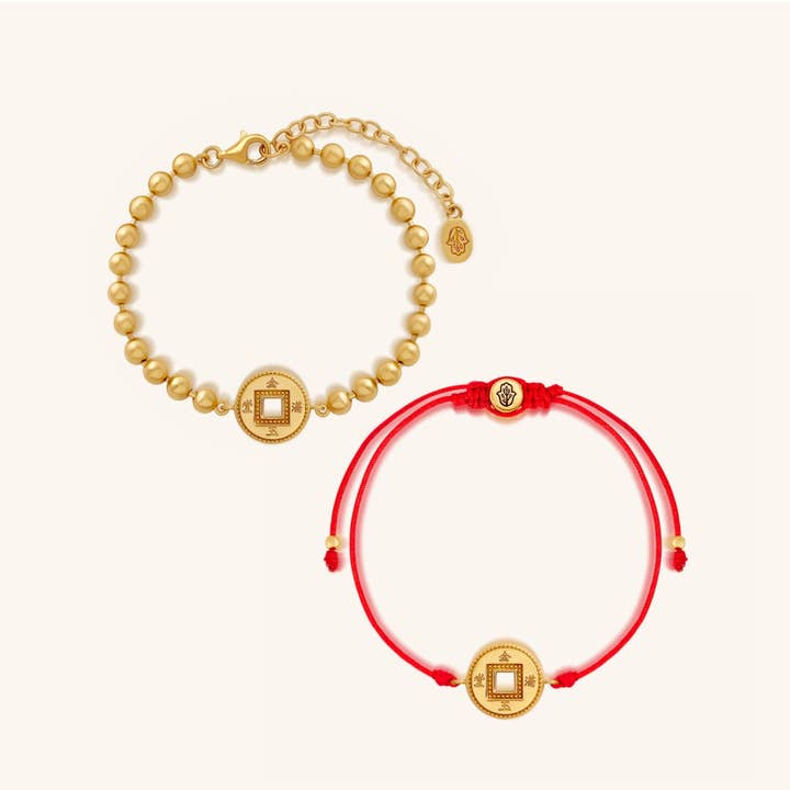 Prosperity & Protection Lucky Coin Set for wholesale by Karma And Luck