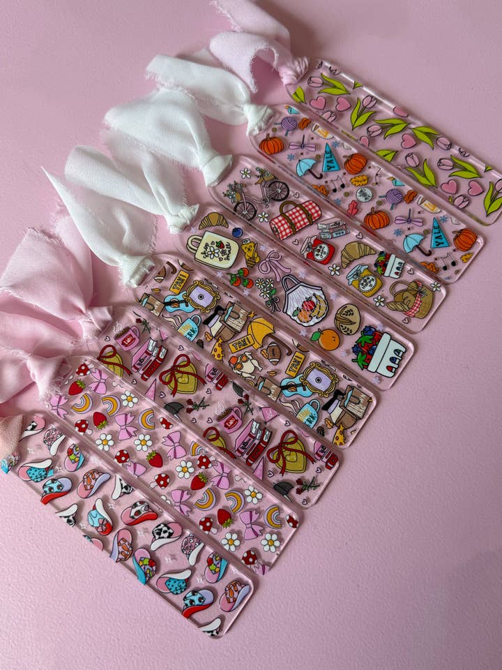 Acrylic Bookmark for wholesale by Seven hearts shop