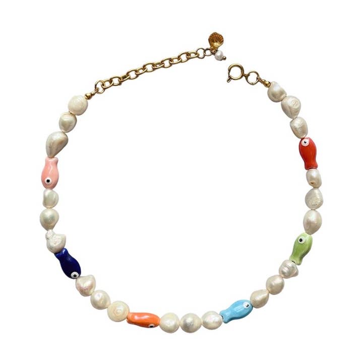 Tia Necklace for wholesale by Sandy Pearl