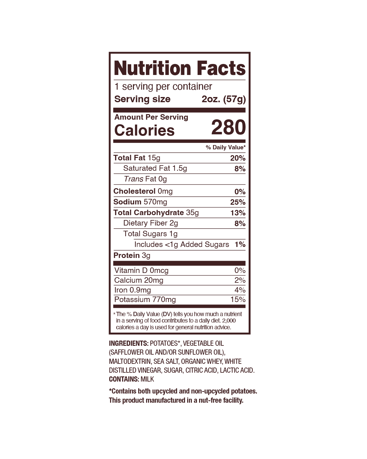 Uglies Kettle Chips - Wholesale Chips - Uglies 2oz Salt & Vinegar Kettle Cooked Potato Chips2