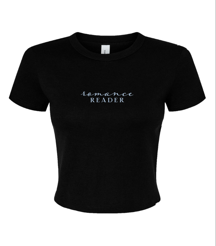 SAAV by Steamy Lit - Wholesale T-Shirt - Women's - Romance Reader Baby Tee1