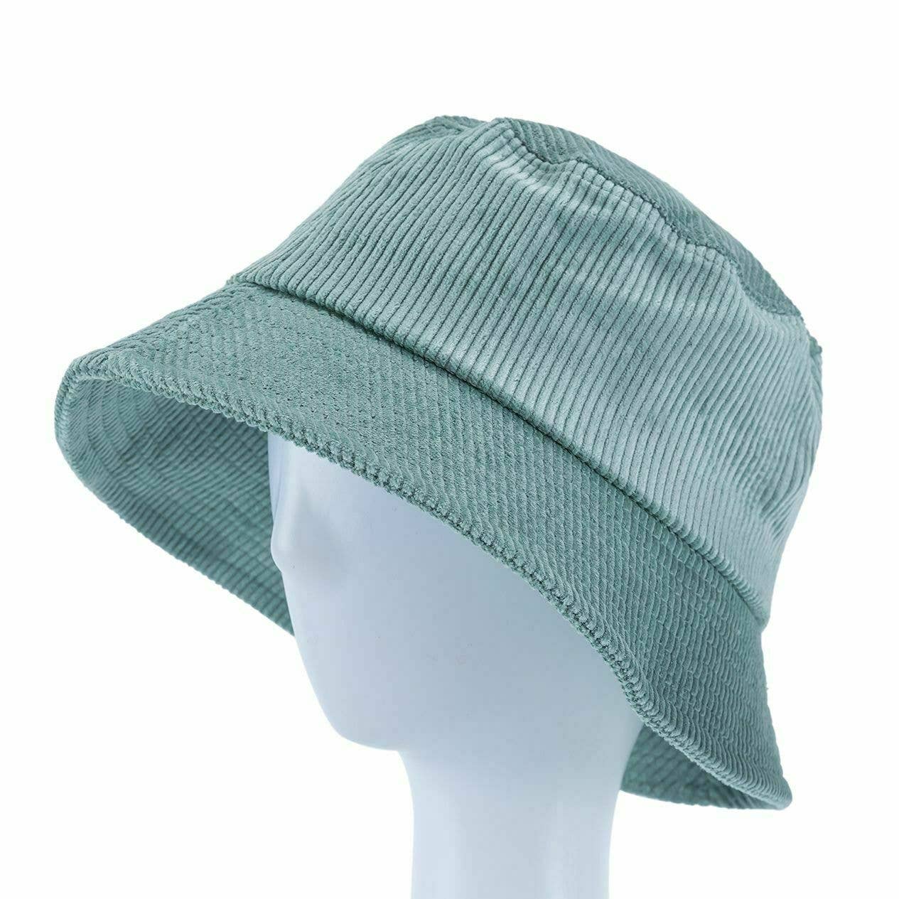 Diacly – wholesale Bucket hat – Women's – Woman Solid Color Corduroy Bucket Hat3