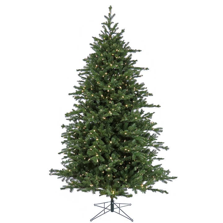 10 ft. Pre-Lit Douglas Fir Hinged Tree with Warm White LED Lights for wholesale by National Tree Company