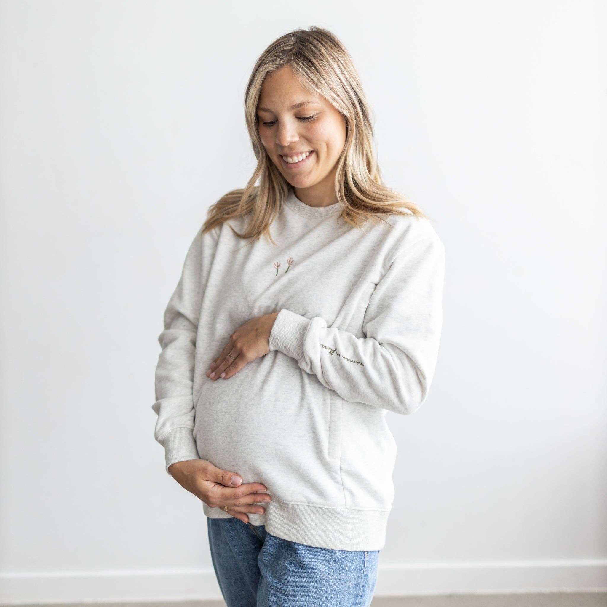 Nate & Marine - Wholesale Sweatshirt - Women's - Bloom Nursing Crewneck1