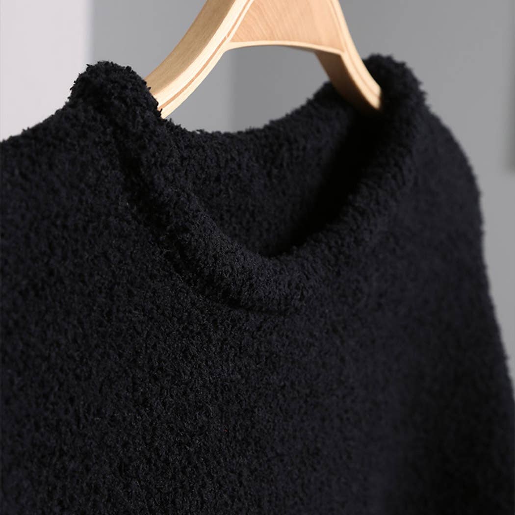 Fashion City – wholesale Sweatshirt – Women's – Happy Face Luxury Soft Lounge Pullover Sweater4