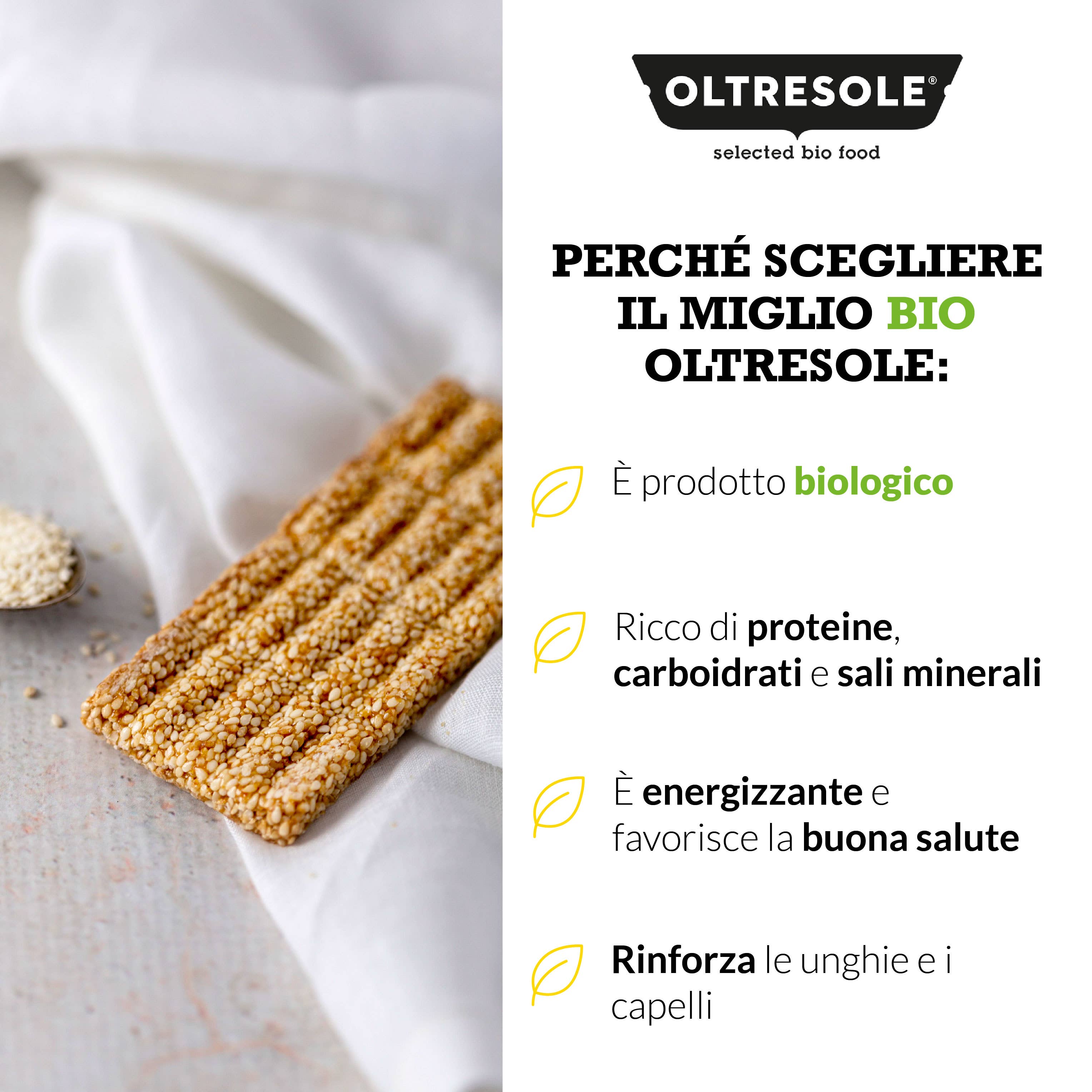 Oltresole - Wholesale Whole Grains - ORGANIC MILLET 5 Kg4