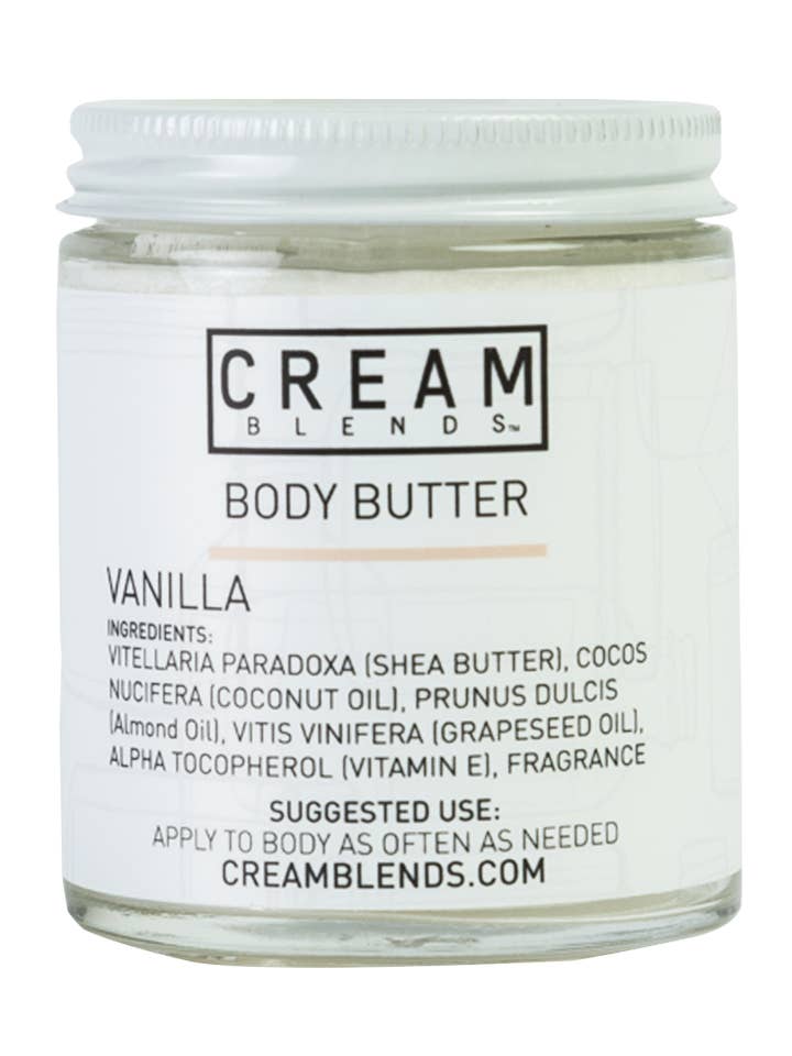 Vanilla Body Butter for wholesale by CREAM BLENDS