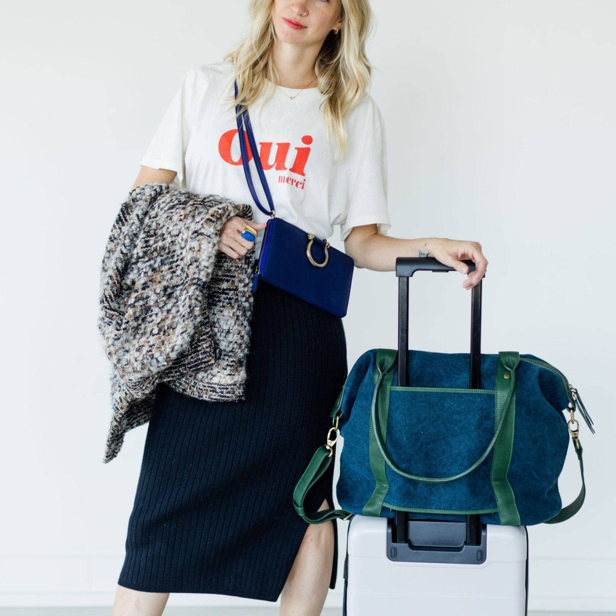 Sapahn - Wholesale Weekender Bag - Unisex - So Honey Canvas Weekender2