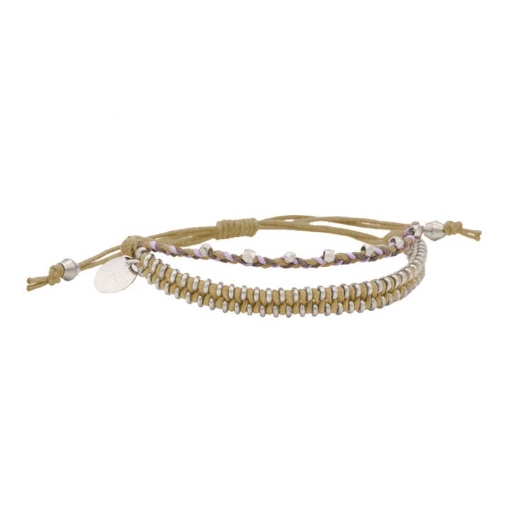 Juno Dobbelt Venskab Armbånd | Sølv for engroshandel hos Corda