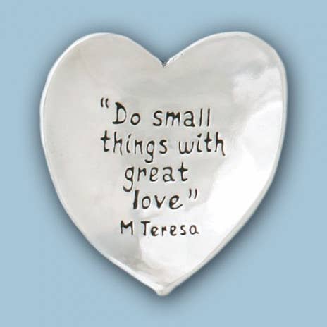 Basic Spirit - Wholesale Decorative Plate/Dish/Bowl - Do Small Things Lg. Charm Bowl (Boxed)0