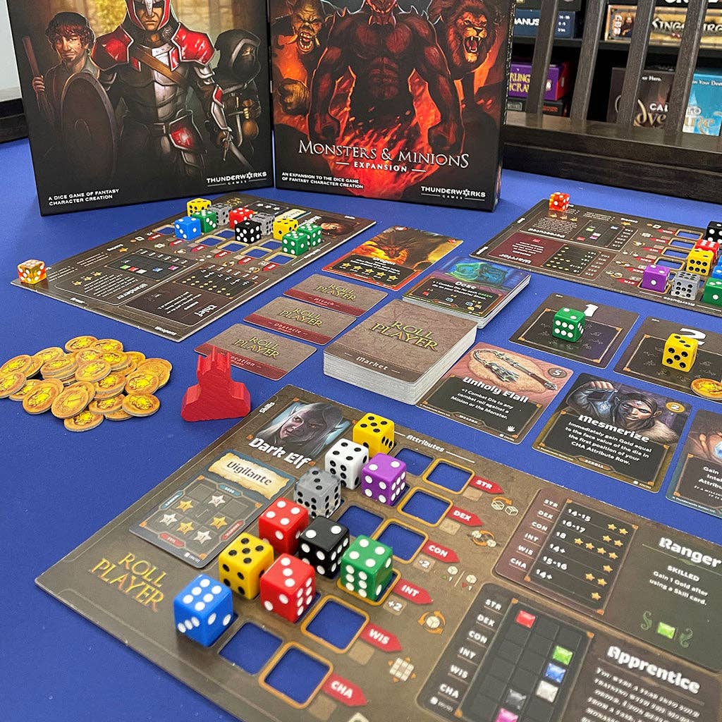 Thunderworks Games - Wholesale Board Game - Roll Player: Monsters & Minions (Expansion)2