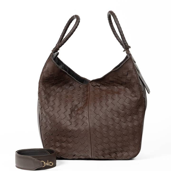 Deux Mains: Haiti Fair Trade - Wholesale Tote Bag - Women's - All Day Leather Tote12