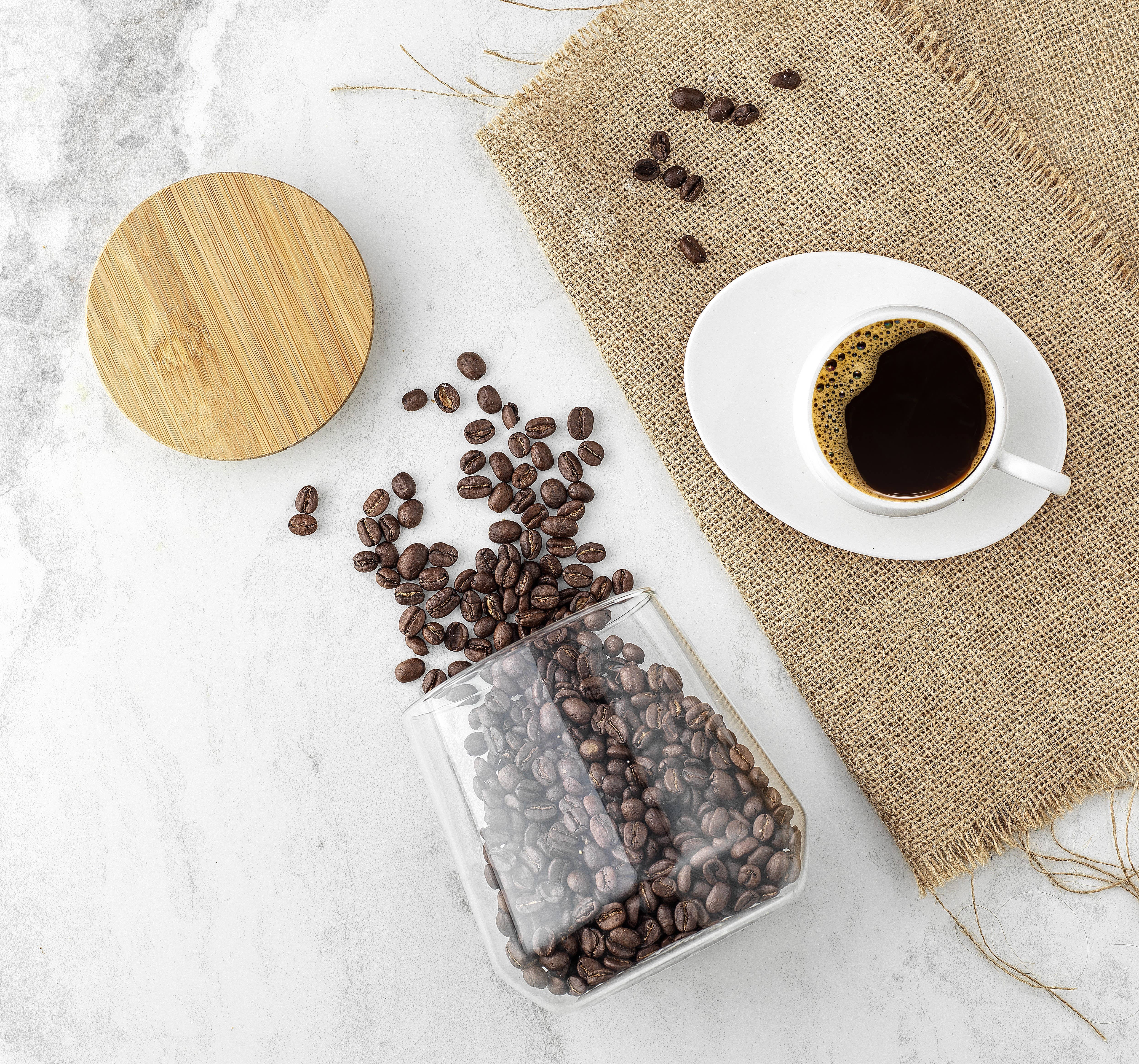 JoyJolt - Wholesale Cookie Jar - Glass Cookie Jar, Kitchen Storage Jar with Bamboo Lid6