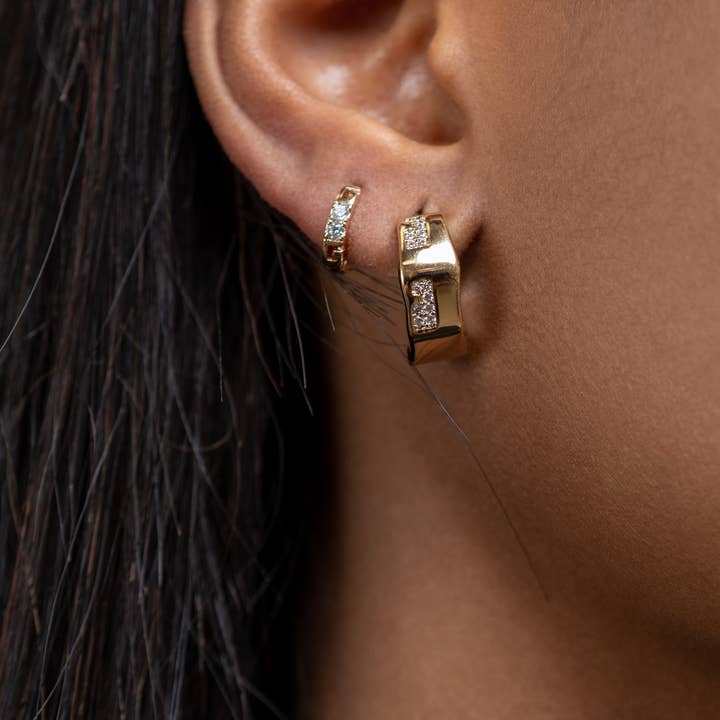 Brincos Rúgidos Hexágonos por atacado de Harma