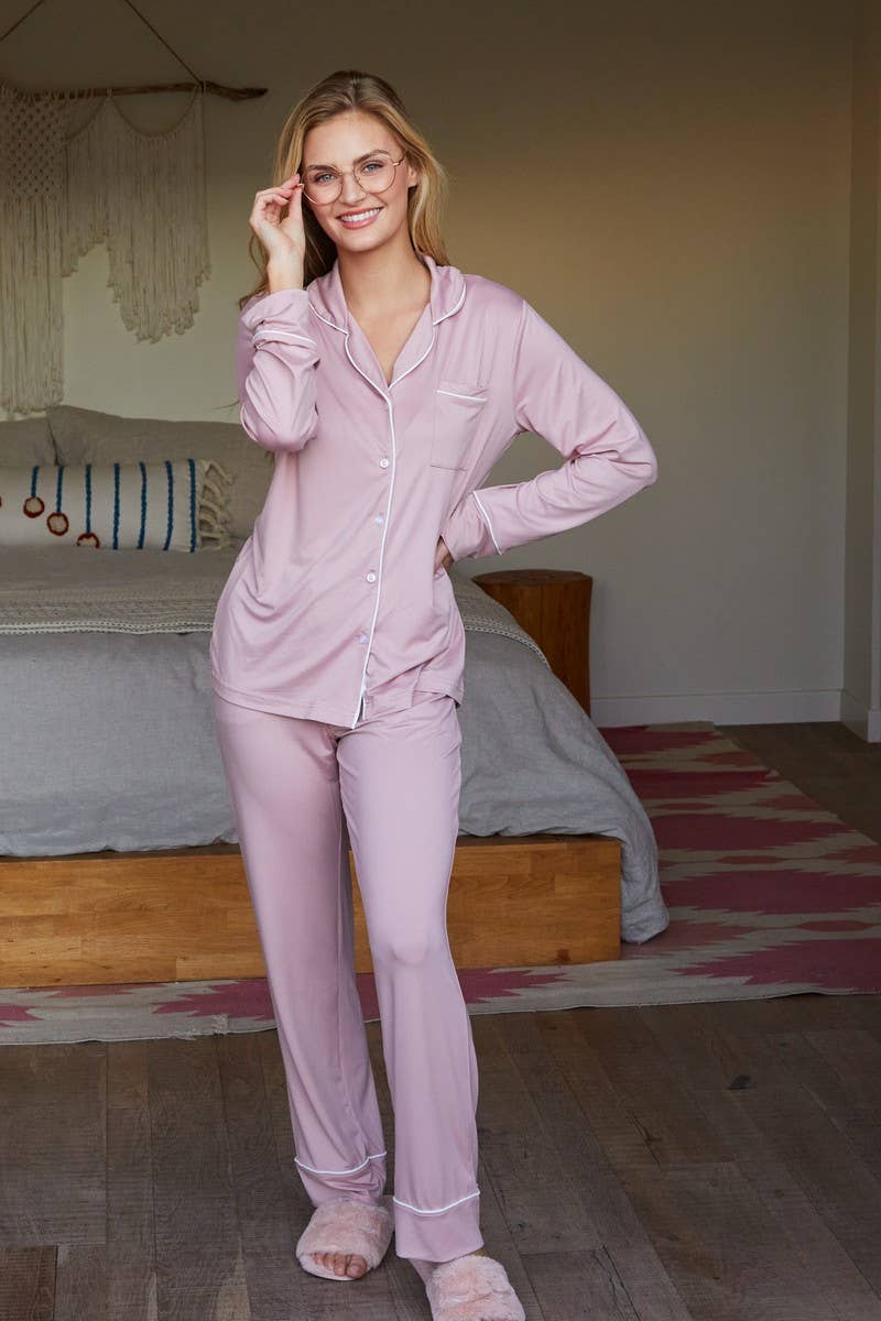 Lily Clothing - Wholesale Sleepwear Set - Women's - WOMEN COMFORTABLE LOOSE PAJAMAS_CWSPJ03614