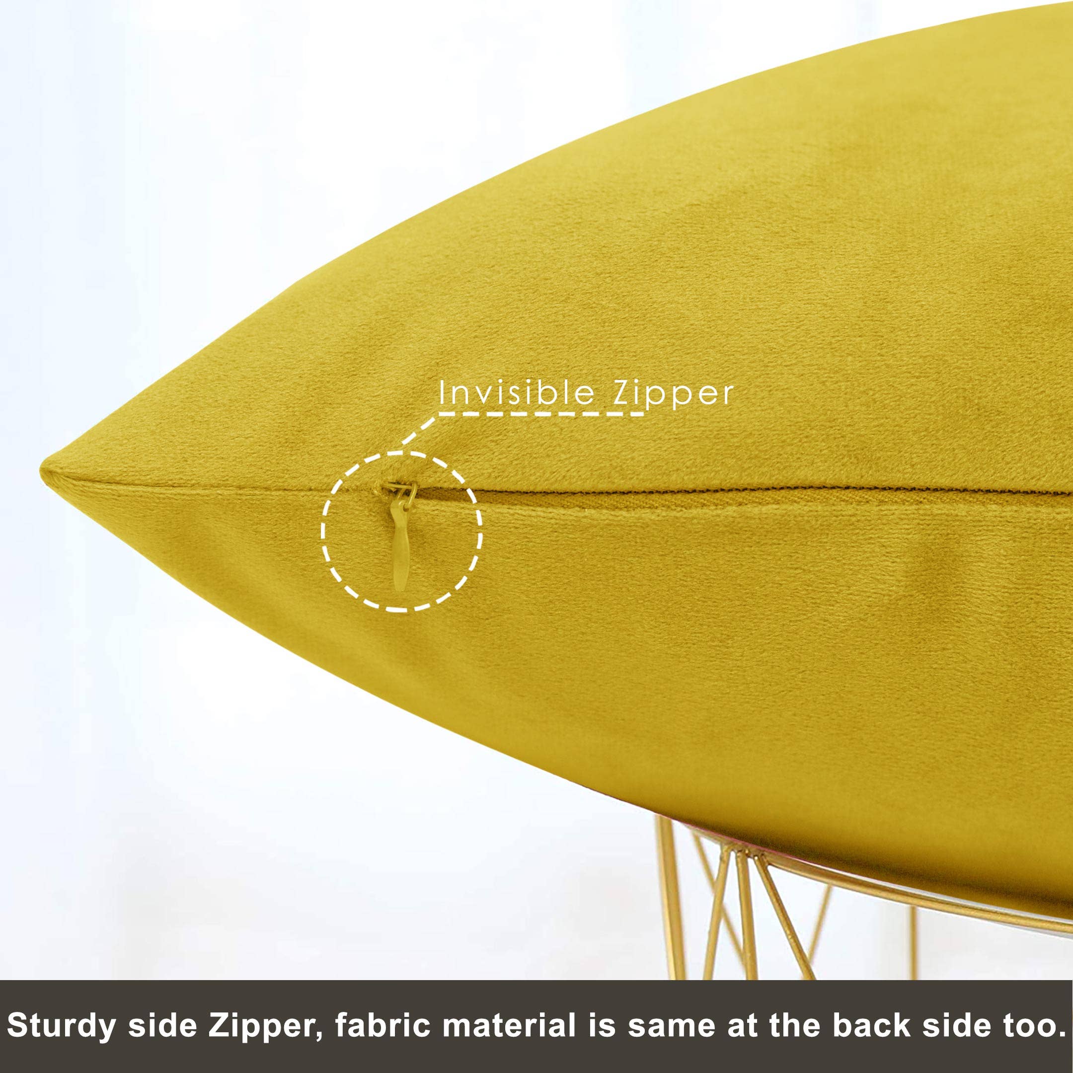 Cottonpassion_US - Wholesale Throw Pillow Cover - Luxury Velvet Throw Cushion Cover 18" inch Pillowcase4