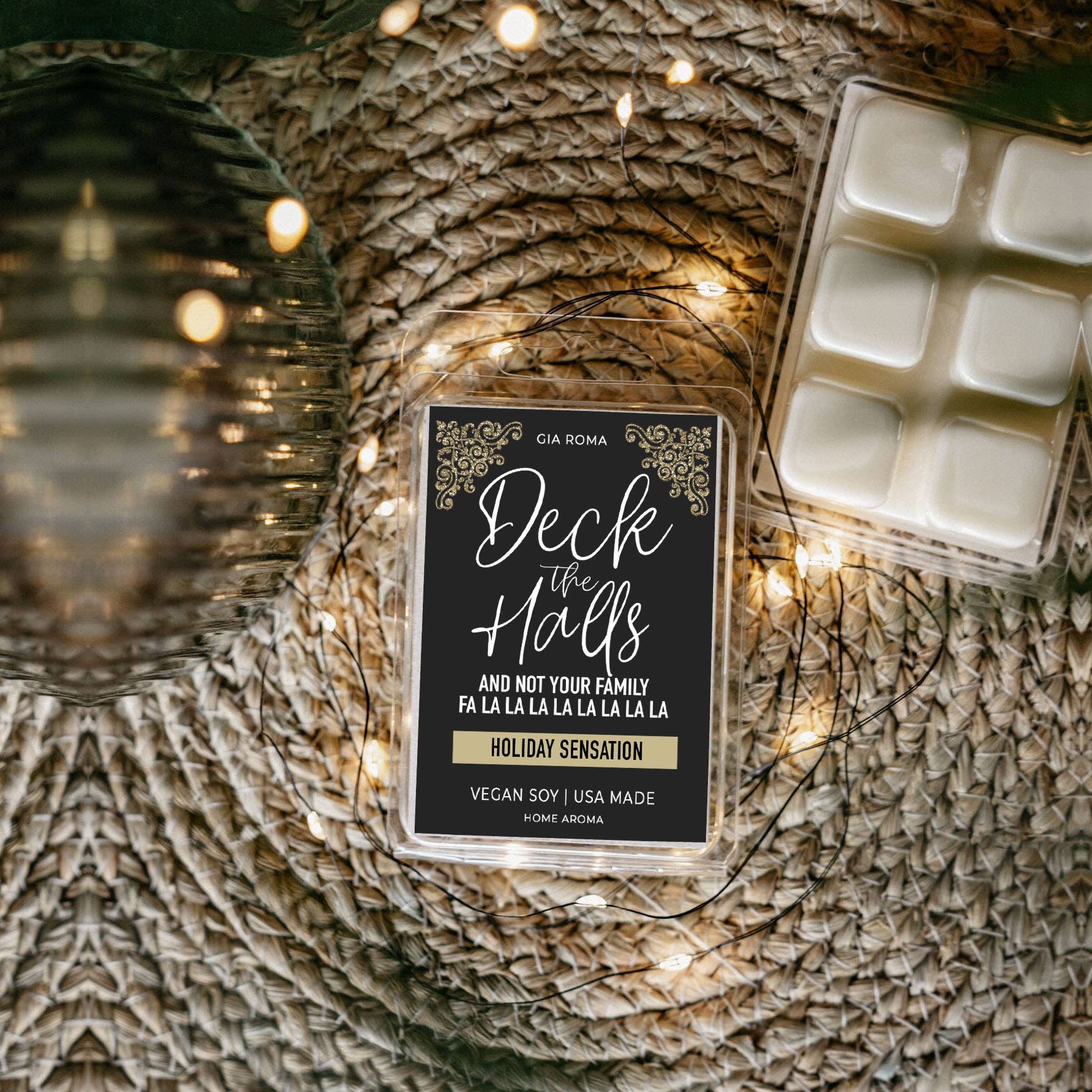 Gia Roma - Venta al por mayor Ceras perfumadas - Fragancia navideña para el hogar, cera de soja derretida, divertida idea de regalo barata84