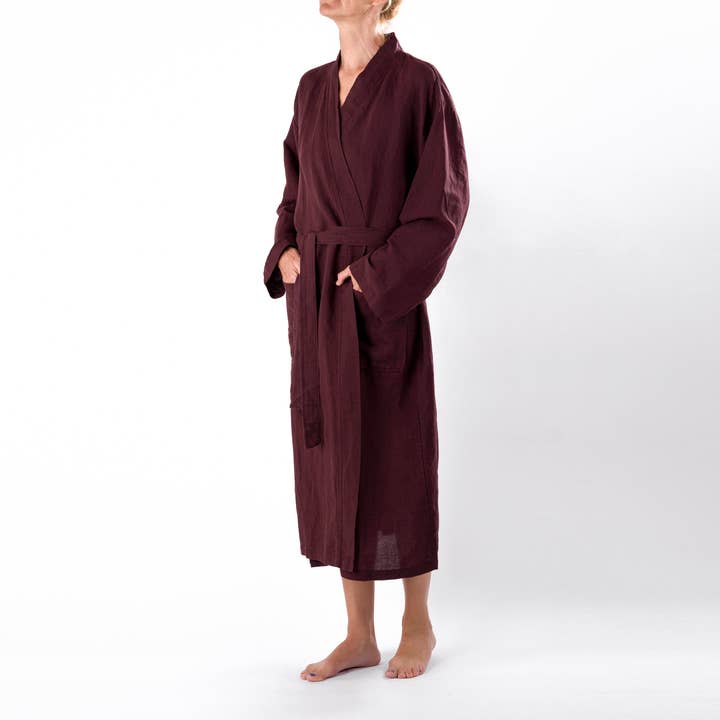 loom.ist - Wholesale Robe – Unisex - Linen Robe1