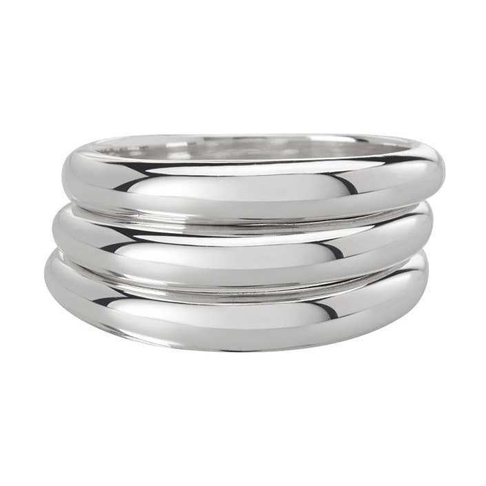 Anel Vintage Wave (conjunto de 3) por atacado de Murkani Jewellery