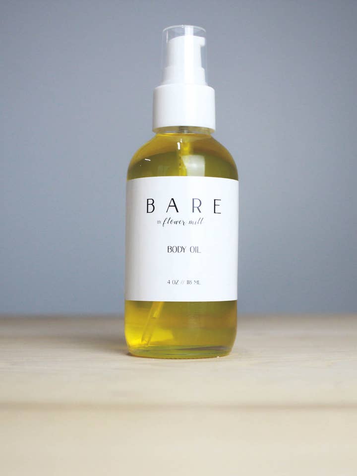 BARE Body Oil for wholesale by Flower Mill