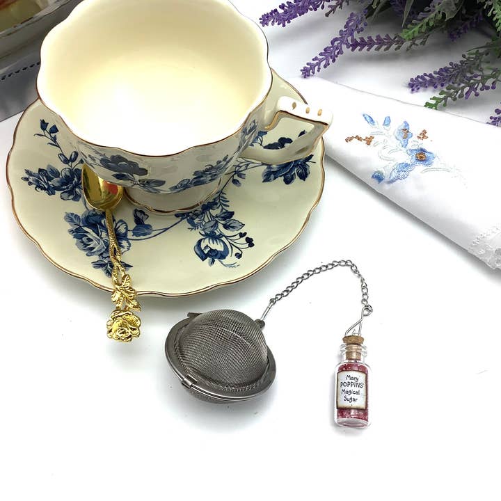 All Little Cute Things – wholesale Tea strainer/infuser – Tea Ball infuser Mary Poppins Magical Sugar1