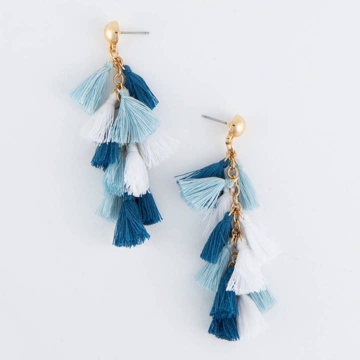 Elsie & Zoey - Wholesale Tassel Earrings - Zephyr Tassel Gold Dangle Earrings9