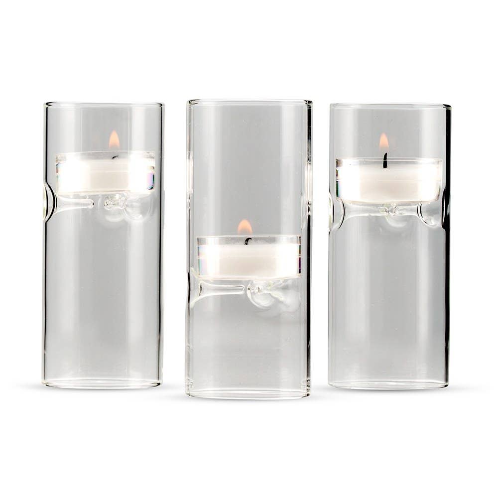 Weddingstar Inc. - Wholesale Candle Holder - Blown Glass Miniature Tealight Holder (4)0