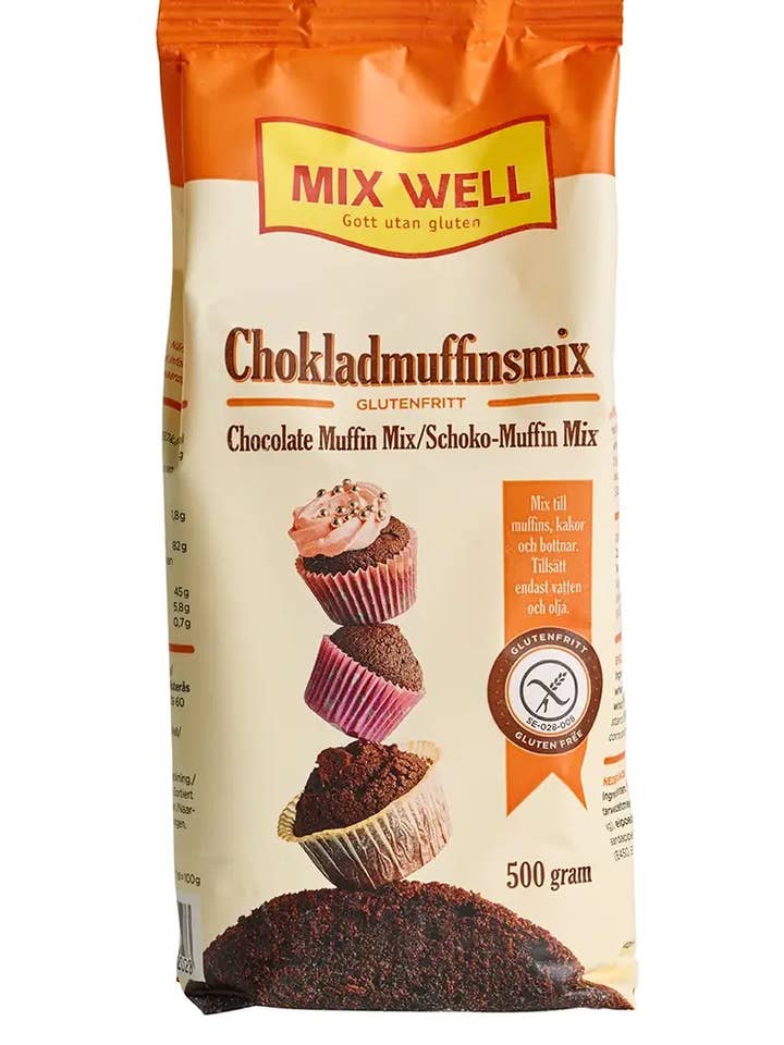202 Gluten-Free Chocolate Muffin Mix for wholesale by MixWell