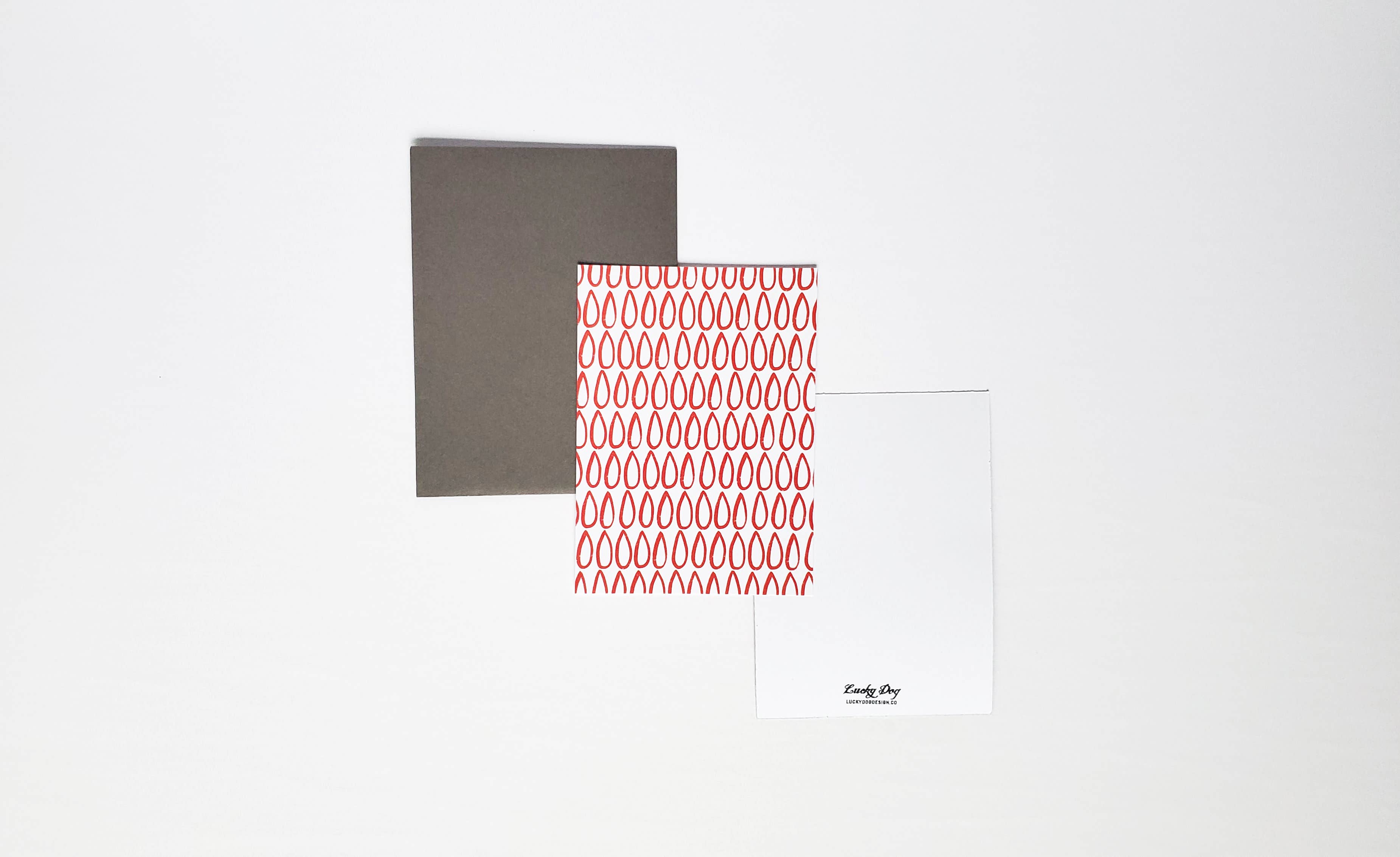 Lucky Dog Design Co. - Wholesale Stationery/Notecard Set - On Repeat Mini Card Set (Set of 10)5