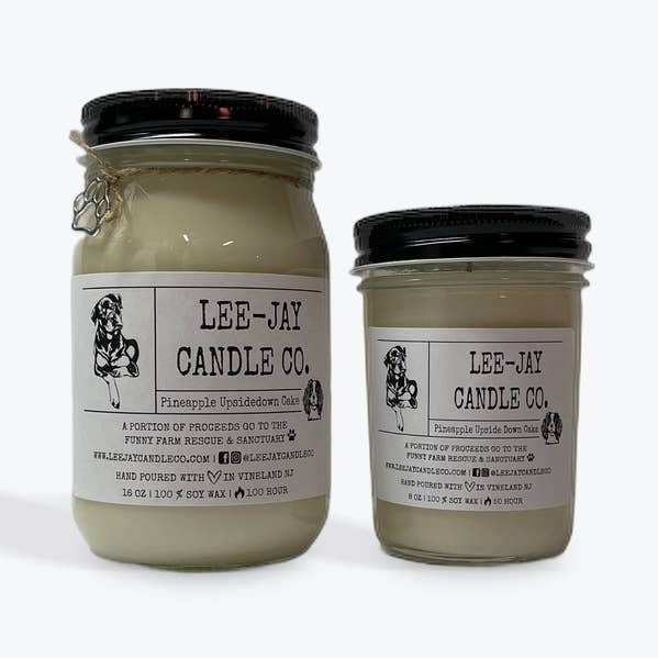 Lee-Jay Candle Co. - Wholesale Jar/Filled Candle - Pineapple Upside Down Cake0