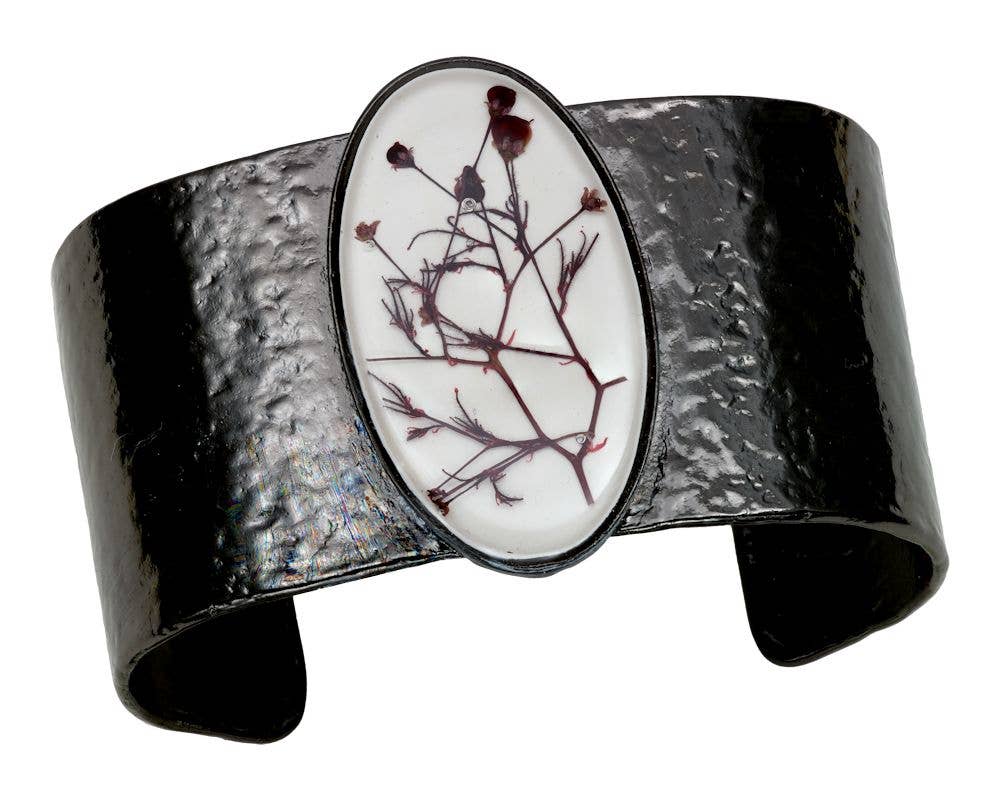 Shari Dixon - Wholesale Cuff Bracelet - Smoketree White Lg Oval Cuff0